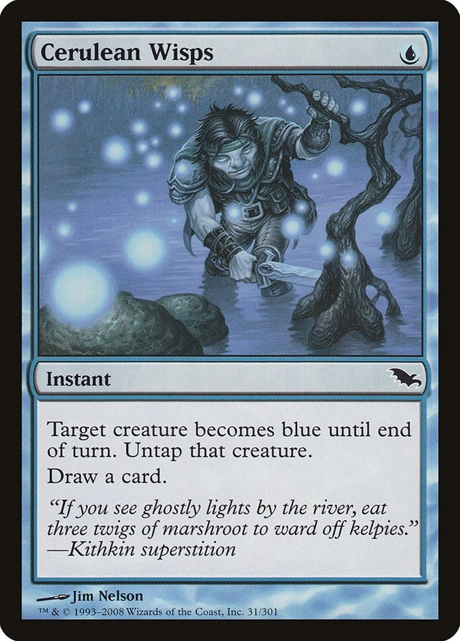 Image for Cerulean Wisps (Shadowmoor) (31) - Magic: The Gathering