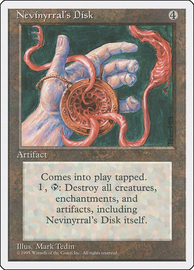 Image for Nevinyrral's Disk (Fourth Edition) - Magic: The Gathering