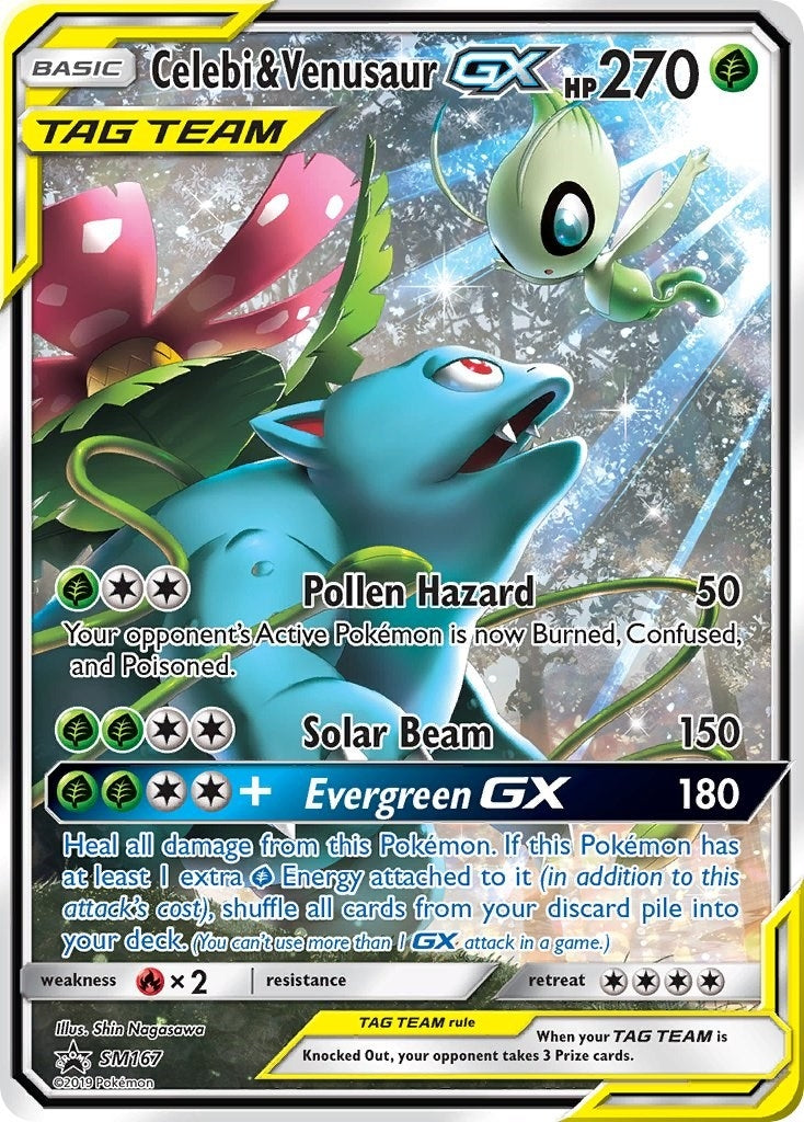 Image for Celebi & Venusaur GX - SM167 (SM Promos) (SM167) - Pokemon