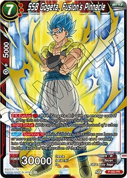 Image for SSB Gogeta, Fusion's Pinnacle (Promotion Cards) (P-093) - Dragon Ball Super: Masters