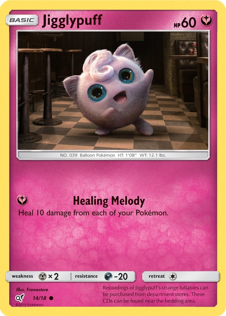 Image for Jigglypuff (Holo Common) (Detective Pikachu) (14/18) - Pokemon