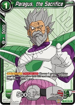 Image for Paragus, the Sacrifice (Promotion Cards) (P-105) - Dragon Ball Super: Masters