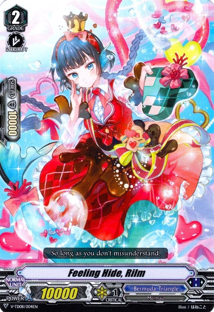 Image for Feeling Hide, Rilm (V-TD08: Schokolade Melody) (V-TD08/004EN) - Cardfight Vanguard