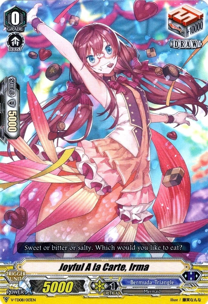 Image for Joyful a la Carte, Irma (V-TD08: Schokolade Melody) (V-TD08/013EN) - Cardfight Vanguard