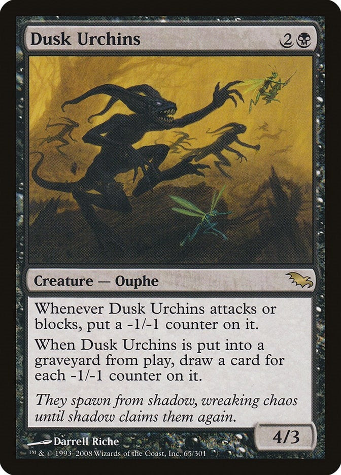 Image for Dusk Urchins (Shadowmoor) (65) - Magic: The Gathering