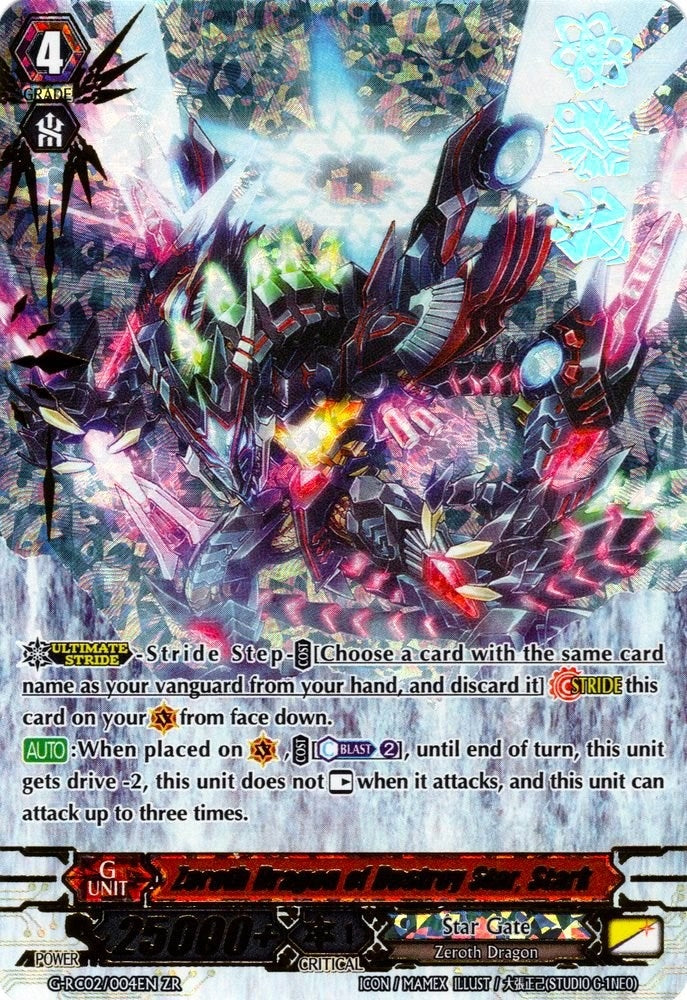 Image for Zeroth Dragon of Destroy Star, Stark (G-RC02: Revival Collection) (G-RC02/004EN) - Cardfight Vanguard