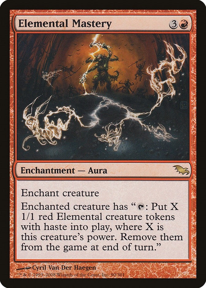 Image for Elemental Mastery (Shadowmoor) (90) - Magic: The Gathering