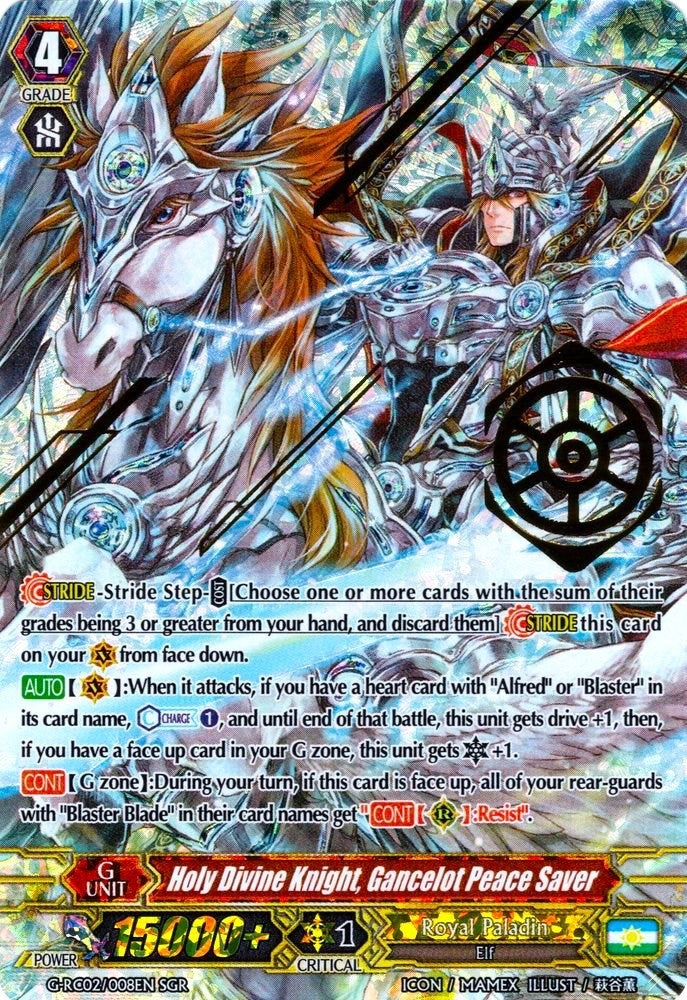 Image for Holy Divine Knight, Gancelot Peace Saver (G-RC02: Revival Collection) (G-RC02/008EN) - Cardfight Vanguard