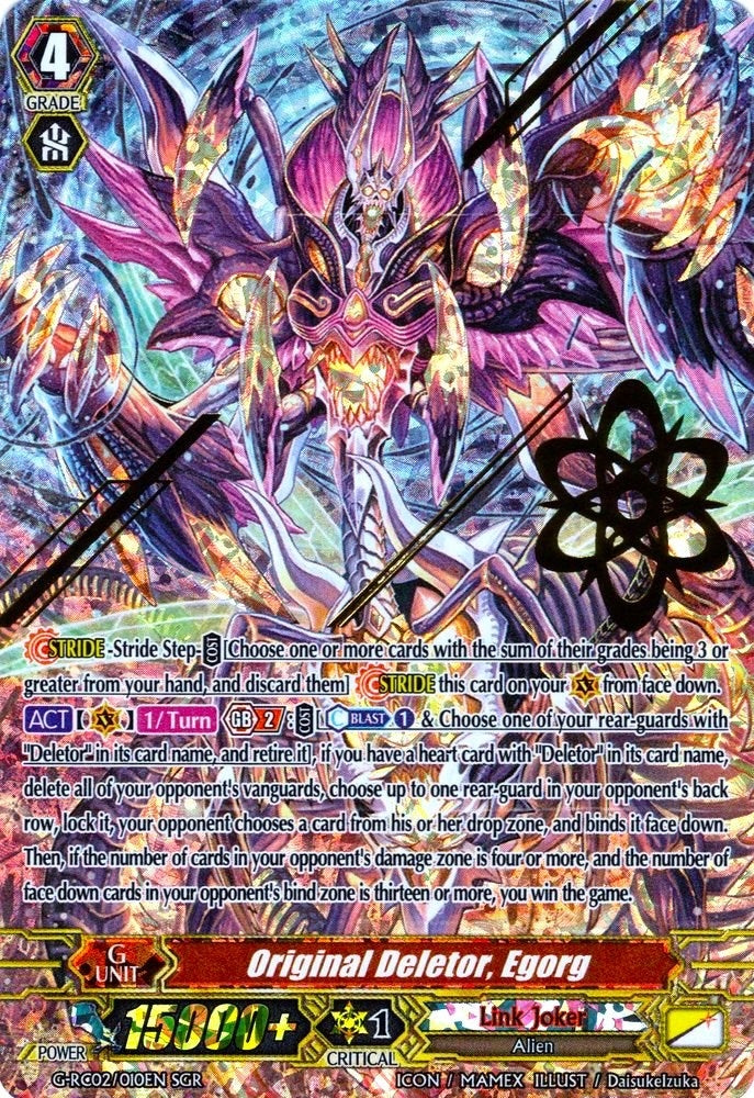 Image for Original Deletor, Egorg (G-RC02: Revival Collection) (G-RC02/010EN) - Cardfight Vanguard