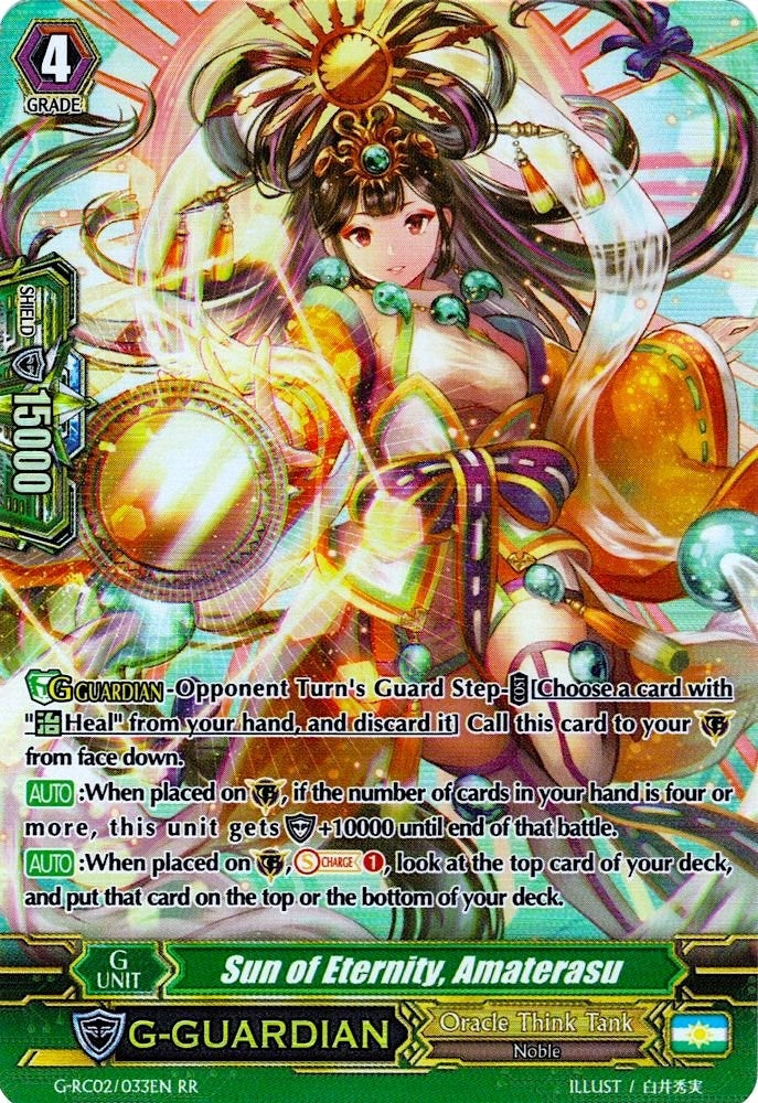 Image for Sun of Eternity, Amaterasu (G-RC02: Revival Collection) (G-RC02/033EN) - Cardfight Vanguard