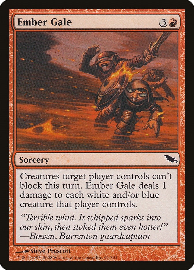 Image for Ember Gale (Shadowmoor) (91) - Magic: The Gathering