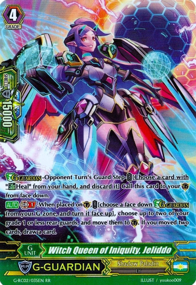 Image for Witch Queen of Iniquity, Jeliddo (G-RC02: Revival Collection) (G-RC02/035EN) - Cardfight Vanguard