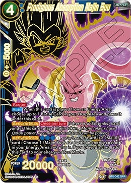 Image for Prodigious Absorption Majin Buu (SPR) (Destroyer Kings) (BT6-042_SPR) - Dragon Ball Super: Masters