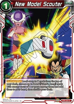 Image for New Model Scouter (Destroyer Kings Pre-Release Cards) (BT6-024_PR) - Dragon Ball Super: Masters