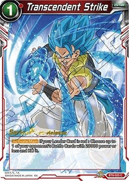 Image for Transcendent Strike (Destroyer Kings Pre-Release Cards) (BT6-025_PR) - Dragon Ball Super: Masters