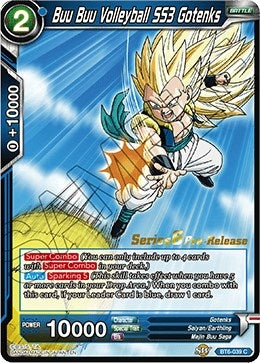 Image for Buu Buu Volleyball SS3 Gotenks (Destroyer Kings Pre-Release Cards) (BT6-039_PR) - Dragon Ball Super: Masters