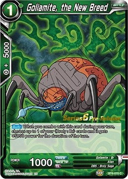 Image for Goliamite, the New Breed (Destroyer Kings Pre-Release Cards) (BT6-070_PR) - Dragon Ball Super: Masters