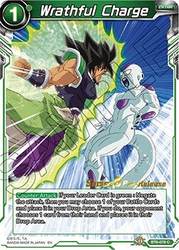 Image for Wrathful Charge (Destroyer Kings Pre-Release Cards) (BT6-078_PR) - Dragon Ball Super: Masters