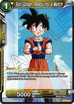 Image for Son Gohan, Ready for a Match (Destroyer Kings Pre-Release Cards) (BT6-084_PR) - Dragon Ball Super: Masters