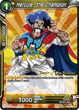 Image for Hercule, the Champion (Destroyer Kings Pre-Release Cards) (BT6-087_PR) - Dragon Ball Super: Masters