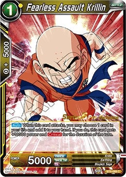 Image for Fearless Assault Krillin (Destroyer Kings Pre-Release Cards) (BT6-089_PR) - Dragon Ball Super: Masters