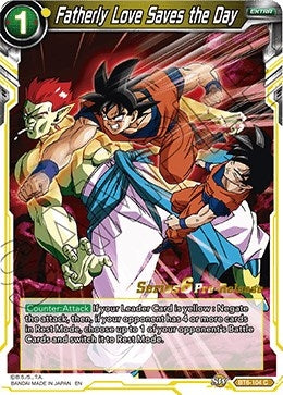 Image for Fatherly Love Saves the Day (Destroyer Kings Pre-Release Cards) (BT6-104_PR) - Dragon Ball Super: Masters