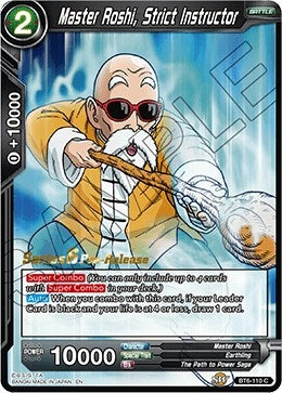 Image for Master Roshi, Strict Instructor (Destroyer Kings Pre-Release Cards) (BT6-110_PR) - Dragon Ball Super: Masters