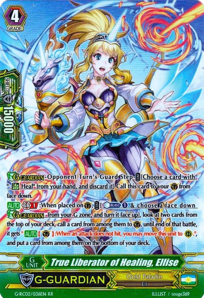 Image for True Liberator of Healing, Ellise (G-RC02: Revival Collection) (G-RC02/036EN) - Cardfight Vanguard