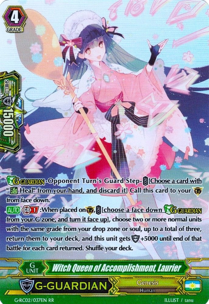 Image for Witch Queen of Accomplishment, Laurier (G-RC02: Revival Collection) (G-RC02/037EN) - Cardfight Vanguard