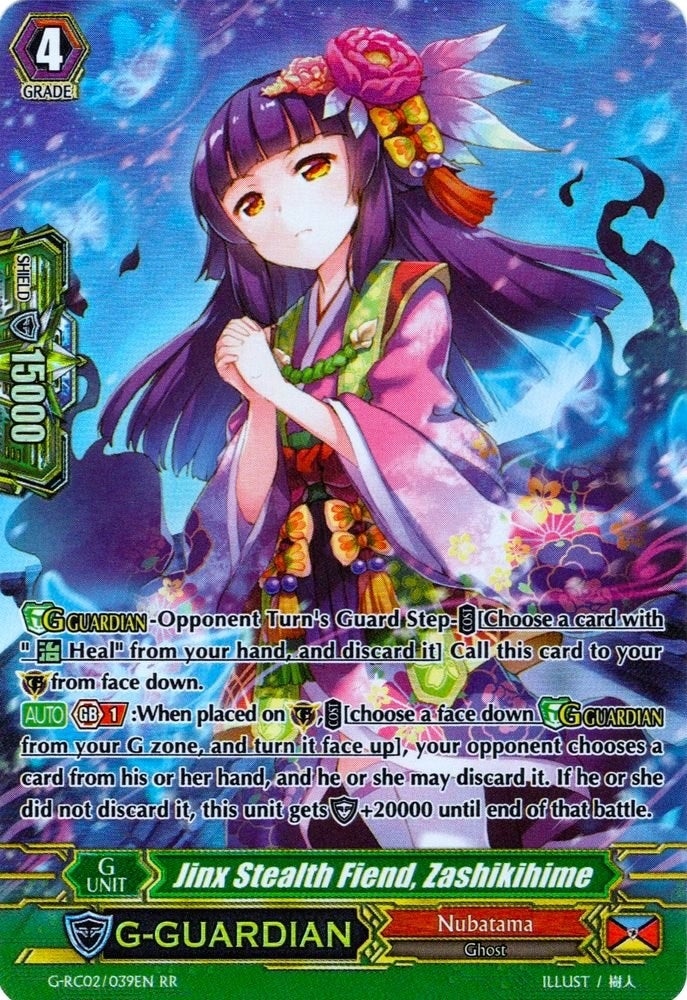 Image for Jinx Stealth Fiend, Zashikihime (G-RC02: Revival Collection) (G-RC02/039EN) - Cardfight Vanguard