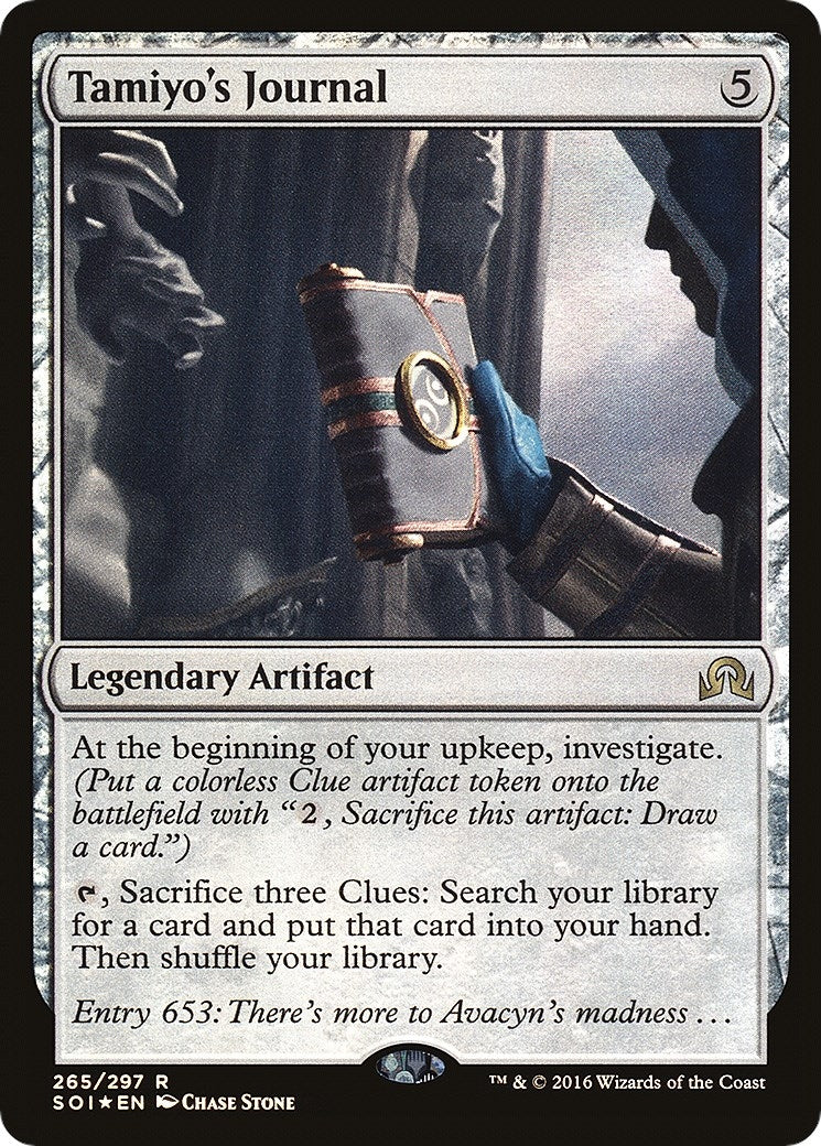 Image for Tamiyo's Journal (Entry 653) (Shadows over Innistrad) (265) - Magic: The Gathering