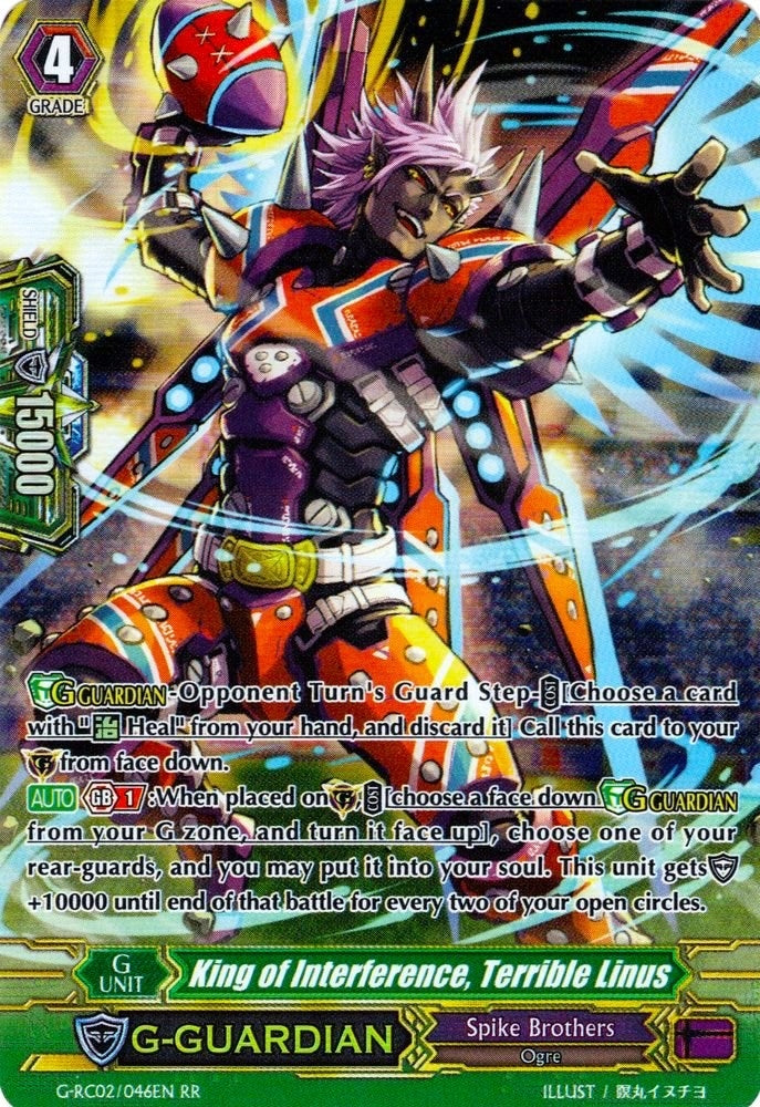 Image for King of Interference, Terrible Linus (G-RC02: Revival Collection) (G-RC02/046EN) - Cardfight Vanguard