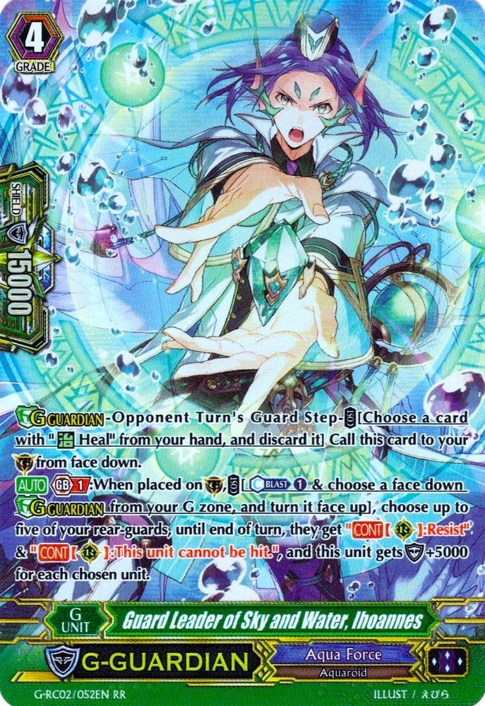 Image for Guard Leader of Sky and Water, Ihoannes (G-RC02: Revival Collection) (G-RC02/052EN) - Cardfight Vanguard