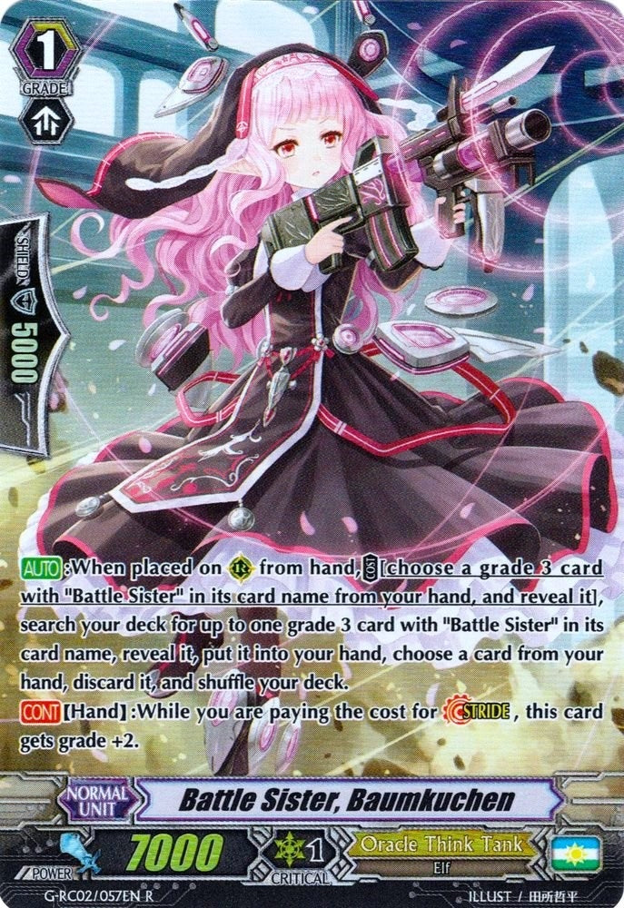 Image for Battle Sister, Baumkuchen (G-RC02: Revival Collection) (G-RC02/057EN) - Cardfight Vanguard