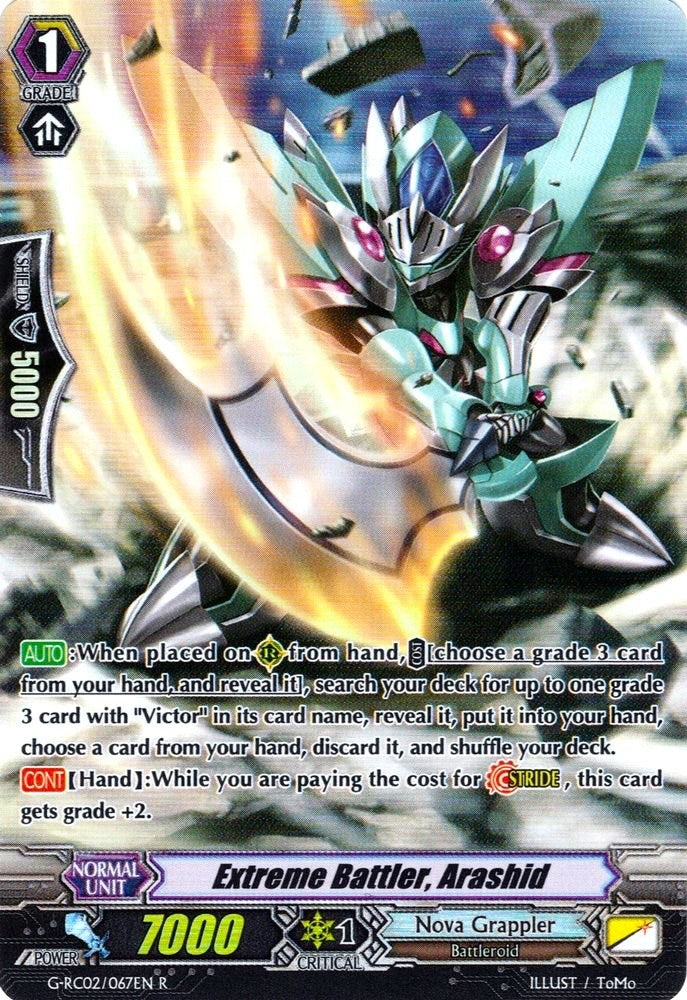 Image for Extreme Battler, Arashid (G-RC02: Revival Collection) (G-RC02/067EN) - Cardfight Vanguard