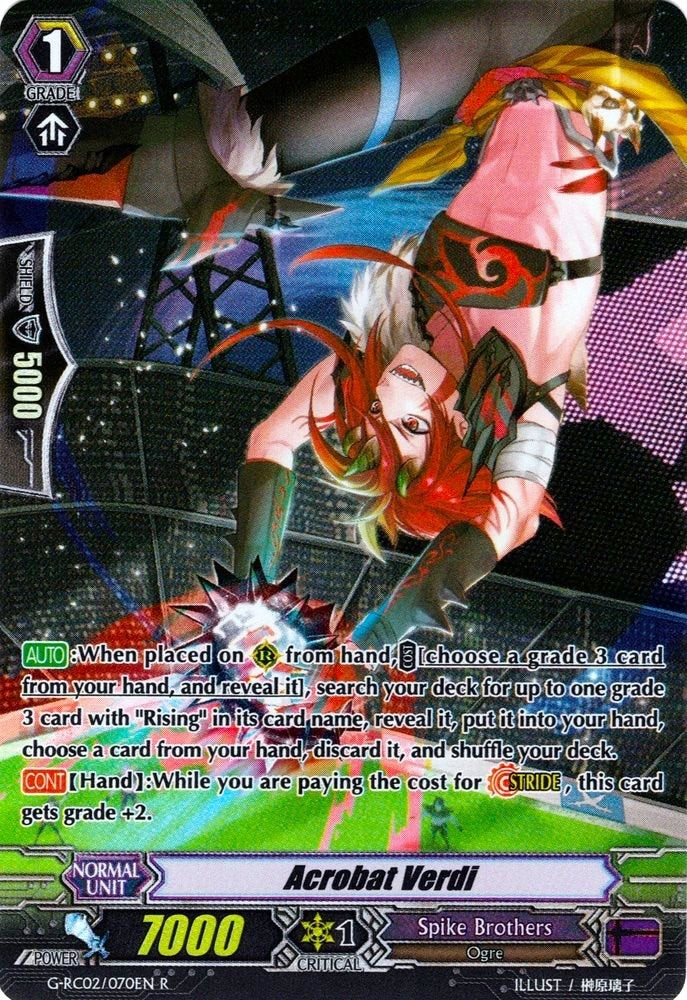 Image for Acrobat Verdi (G-RC02: Revival Collection) (G-RC02/070EN) - Cardfight Vanguard