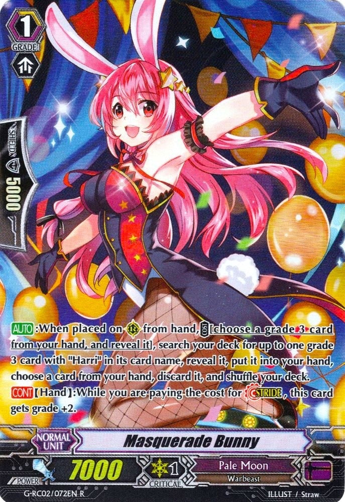 Image for Masquerade Bunny (G-RC02: Revival Collection) (G-RC02/072EN) - Cardfight Vanguard