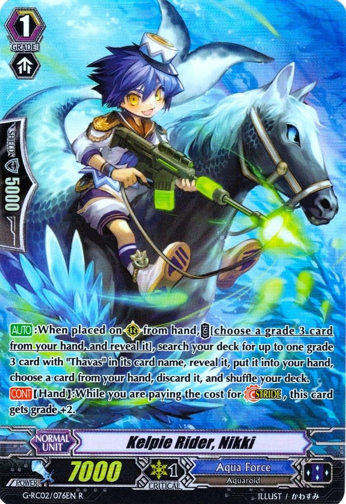 Image for Kelpie Rider, Nikki (G-RC02: Revival Collection) (G-RC02/076EN) - Cardfight Vanguard