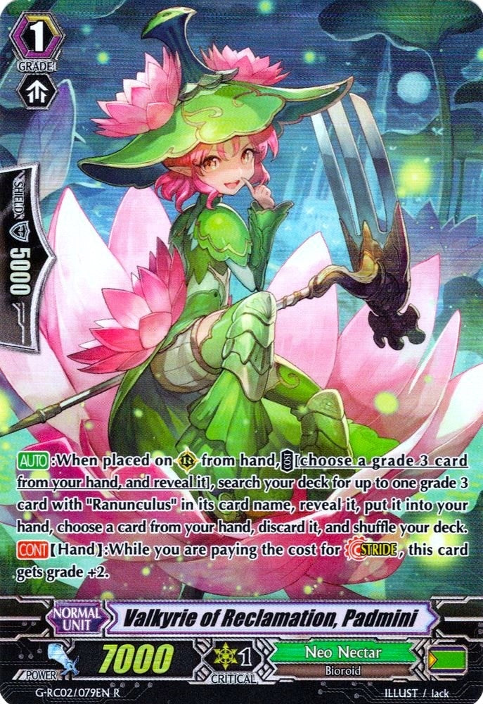 Image for Valkyrie of Reclamation, Padmini (G-RC02: Revival Collection) (G-RC02/079EN) - Cardfight Vanguard