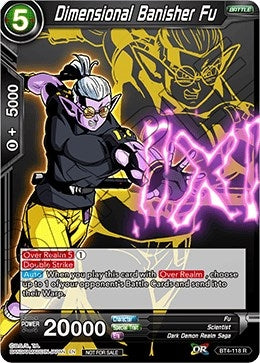 Image for Dimensional Banisher Fu (Event Pack 3 - 2019) (Promotion Cards) (BT4-118_PR) - Dragon Ball Super: Masters