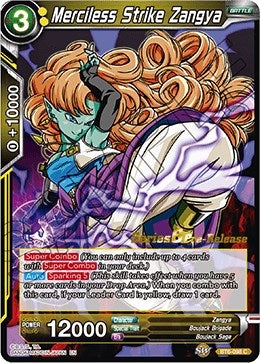 Image for Merciless Strike Zangya (Destroyer Kings Pre-Release Cards) (BT6-098_PR) - Dragon Ball Super: Masters