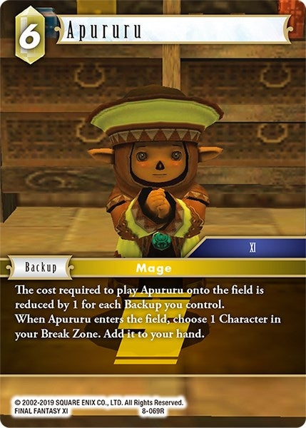 Image for Apururu (Opus VIII) (8-069R) - Final Fantasy TCG