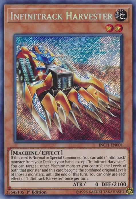Image for Infinitrack Harvester (The Infinity Chasers) (INCH-EN001) - YuGiOh