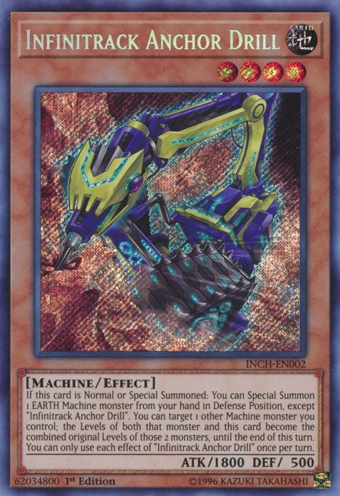 Image for Infinitrack Anchor Drill (The Infinity Chasers) (INCH-EN002) - YuGiOh