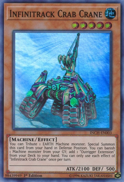 Image for Infinitrack Crab Crane (The Infinity Chasers) (INCH-EN003) - YuGiOh