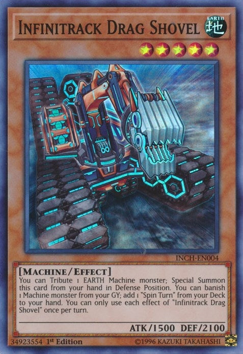 Image for Infinitrack Drag Shovel (The Infinity Chasers) (INCH-EN004) - YuGiOh