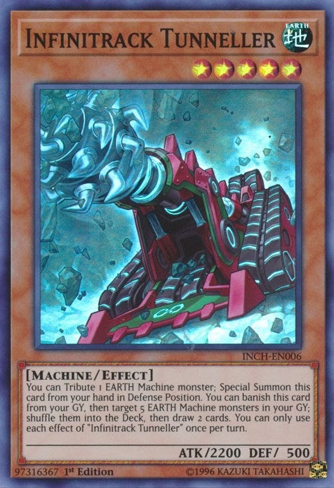 Image for Infinitrack Tunneller (The Infinity Chasers) (INCH-EN006) - YuGiOh