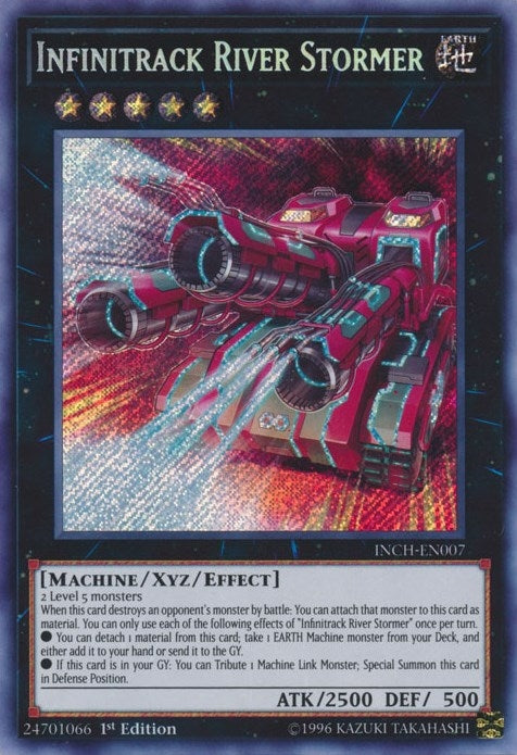 Image for Infinitrack River Stormer (The Infinity Chasers) (INCH-EN007) - YuGiOh