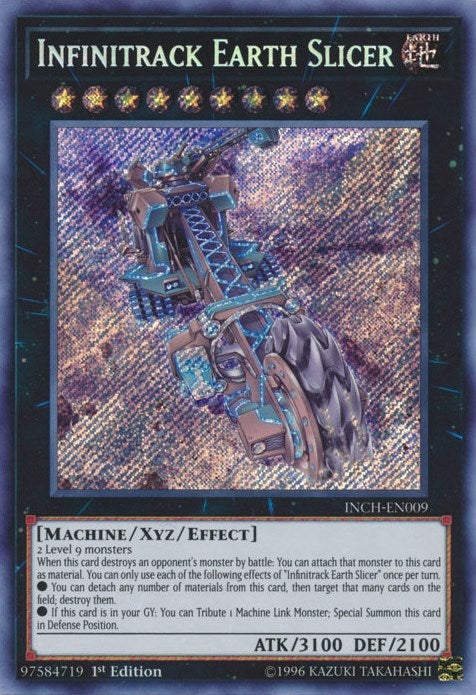 Image for Infinitrack Earth Slicer (The Infinity Chasers) (INCH-EN009) - YuGiOh