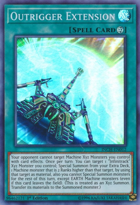 Image for Outrigger Extension (The Infinity Chasers) (INCH-EN012) - YuGiOh